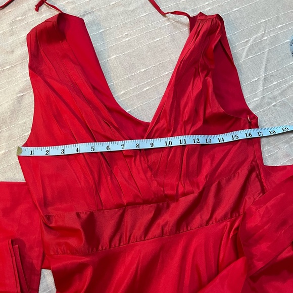 Eva by Eva Franco Retro Red Party Dress - Picture 10 of 14